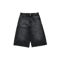 2 PANEL DENIM JORTS