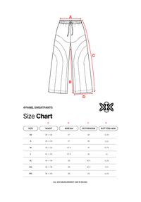 4 PANEL SWEATPANTS