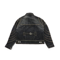 5 PANEL DENIM JACKET
