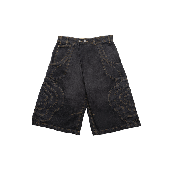 JOONE JOONAM SS25 ペイズリーデニムショーツ SUNDAE SCHOOL X JOONIVERSE JORTS – JOONIVERSE LAB