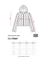 WAVEY CABLE KNIT HOODIE