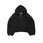 CABLE KNIT HOODIE