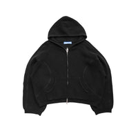 CABLE KNIT HOODIE