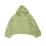 CABLE KNIT HOODIE