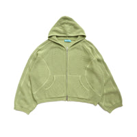 CABLE KNIT HOODIE