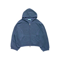 CABLE KNIT HOODIE